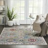 Nourison Global Vintage Traditional Bordered Indoor Area Rug - 2 of 4