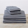 Ultra-Soft Cotton Heathered Melange Jersey Knit Sheet Set - Great Bay Home - 3 of 4