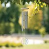 Woodstock Windchimes Coastal Chime Glass, Sea Shell, Wind Chimes For Outside, Wind Chimes For Garden, Patio, and Outdoor Decor, 22"L - 3 of 4