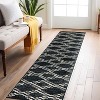 World Rug Gallery Distressed Trellis Indoor Area Rug - 2 of 4