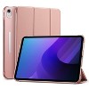 SaharaCase AirShield Boost Folio Case for iPad 11'' (A16) and iPad 10.9" (10th Gen) Rose Gold - 3 of 4