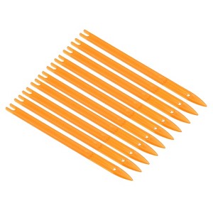 Unique Bargains Fishing Net Repair Line Kits Plastic Netting Needle Shuttle 20 Pcs 4.13" - 1 of 4