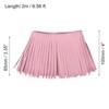 Unique Bargains Soft Faux Leather Double Side Fringe Trim for DIY Sewing - 2 of 4