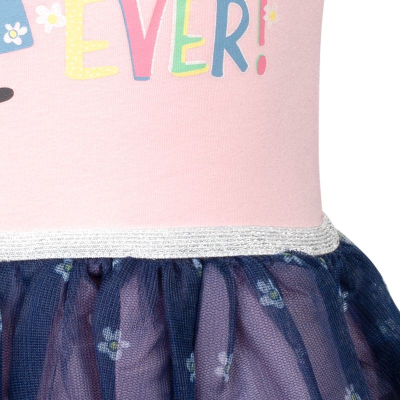 Peppa Pig Girls Short Sleeve Dress Toddler to Little Kid, 5 of 10