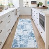 Washable Modern Abstract Large Living Room Rugs, Soft Washable Non Slip Bedroom Carpet for Home Office - 3 of 4