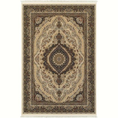Oriental Weavers Masterpiece 111W2 Ivory/ Multi Indoor Area Rug - 3'10" x 5'5"