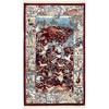 Unique Loom Narenj Birmingham Floral Indoor Woven Fringe Area Rug - 2 of 4