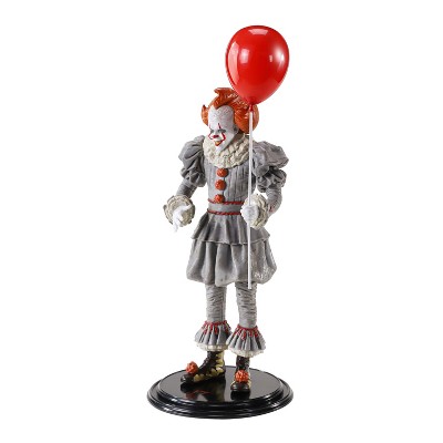 Pennywise the Clown Gray and Red Bendable Collectible Figure