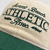 Men's Two Tone Athletic Club Baseball Hat - Cream/Green - 4 of 4