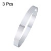 Unique Bargains Stainless Steel Non-Stick Perforated Baking Dessert Round Cake Ring 3 Pcs - 3 of 4