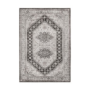 Classic Vintage Medallion Indoor Runner or Area Rug by Blue Nile Mills - 1 of 4