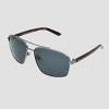 Men's Aviator Sunglasses - All In Motion™ Gray - image 2 of 2