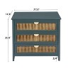 NicBex Wide 3-Drawer Dresser,Modern Dressers for Bedroom,Chest of Drawers for Living Room,Kids Room,Hallway,American Style - 3 of 4