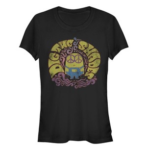 Juniors Womens Despicable Me Minion Groovy Shades T-Shirt - 1 of 3