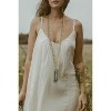Michelle Marie Boutique's Green Iridescent Cluster Necklace - 2 of 4