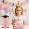 LoonBalloon 500 Yards Pink Curling Ribbon ‚ 3/16 Inch wide Balloon & Gift Accessory (2-Pack) - 4 of 4