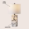 JONATHAN Y Elizabeth Contemporary Coastal Alabaster LED Table Lamp with Body Night Light - 3 of 4