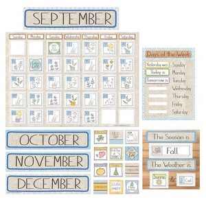 Eureka A Close-Knit Class Calendar Set Bulletin Board Set (EU-847788) - 1 of 1