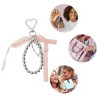 Unique Bargains Bow Hearts Handbag Charm 1 Pc - 3 of 4