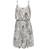 Women's Palm Print Tiered Dress - LASCANA - 2 of 4