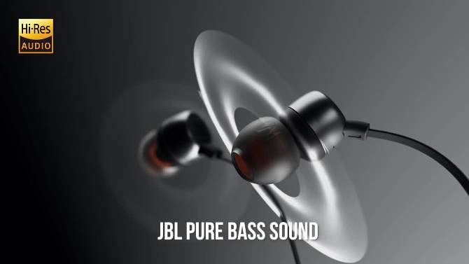 JBL Tune 310C Wired In-Ear Headphones - Black, 2 of 8, play video