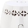 Quatrefoil Garden Stool - Indoor/Outdoor - ACS4535 - Safavieh - 3 of 3