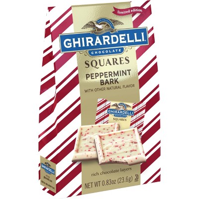 Ghirardelli Holiday Limited Edition Peppermint Bark Squares Small Bag - 0.83oz