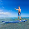 Costway Small Inflatable SUP Board, Portable Paddle Board with 5D rings Stand Up Paddle Board for Youth & Adult Blue/Turquoise/Green/Orange/Navy/Pink/Light Pink - 4 of 4