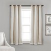 Lush Decor Sheer Grommet Insulated Blackout Window Curtain Panel Set - 4 of 4