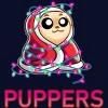 Junior's Design By Humans Comfy Christmas Pupper By Puppers T-Shirt - 2 of 3