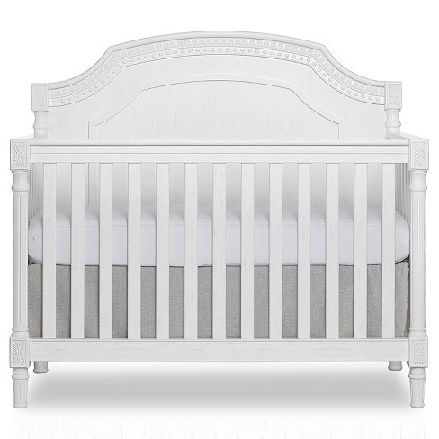 Evolur Julienne 5 In 1 Convertible Crib Brush White Target