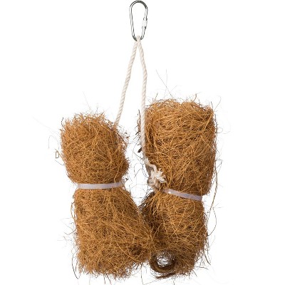 Prevue Pet Products BPV62091 2-Pack Tropical Teaser Coco Bundles Bird Toy