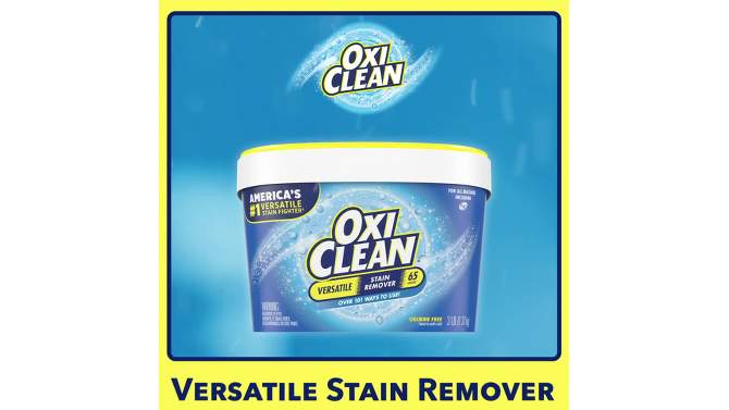 OxiClean Versatile Stain Remover Powder - 1.77lb, 2 of 14, play video