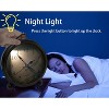 Aoibox Vintage Retro Analog Alarm Clock, Super Silent Non Ticking with Night Light, Simply Design for Living Room, Bedroom, Desk, Gift Clock (Arabic) - 4 of 4