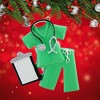 Polarx 3.5 Inch Occupations In Scrubs Christmas Tree Ornament , Christmas Decor Nurse Doctor Health Care (1PC) - 2 of 4