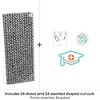 Big Dot of Happiness Medical School Grad - Paper Straw Decor - Doctor Graduation Party Striped Decorative Straws - Set of 24 - 3 of 4