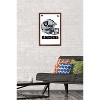 Trends International NFL Las Vegas Raiders - Drip Helmet 20 Framed Wall Poster Prints - 2 of 4