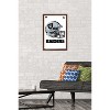 Trends International Nfl Las Vegas Raiders - Drip Helmet 20 Framed Wall  Poster Prints Mahogany Framed Version 22.375 X 34 : Target