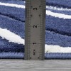 WhizMax Modern Area Rug AbstractSoft Fluffy Throw Carpet Accent Rug for Living Room Bedroom - 4 of 4