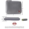 Alpine Swiss Logan Zipper Bifold Wallet For Men or Women RFID Safe Comes in a Gift Box - 3 of 4