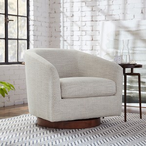 Spruce&Spring Swivel Accent Chair - 1 of 4