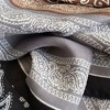 Anna-Kaci Women's Faux Velvet Scarf with Multi-Tone Bandana Patchwork Print 27×27 Inches - 4 of 4