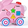 ArtCreativity Interactive Easter Bunny Pull Toy with Lights, Easter Music and 4 Animal Sounds - 4 of 4