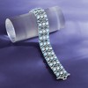 Ross-Simons 26.75 ct. t.w. London and Sky Blue Topaz Bracelet in Sterling Silver - 4 of 4