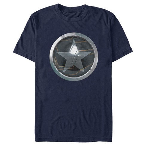 Men's Marvel The Falcon And The Winter Soldier Bucky Logo T-shirt : Target