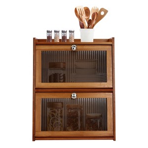 YIYIBYUS Cabinet with Door, Mini Kitchen Cabinet, Storage Cabinet For Kitchen Living Room - 1 of 4