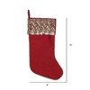 Vickerman Chevron Sequin Stocking - 4 of 4