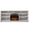 Hartwick Electric Fireplace Insert and 6 Shelves TV Stand for TVs up to 65" - Room & Joy - 4 of 4