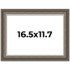 PosterPalooza | Weathered Black Picture Frame - UV Acrylic, Backing Board, Hanging Hardware Included - 2 of 4