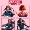 Girl's Stranger Things Character Squares T-Shirt - 2 of 4